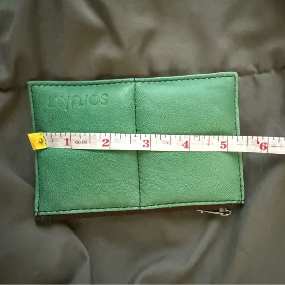 Soruka Green Leather Wallet - Picture 5 of 6